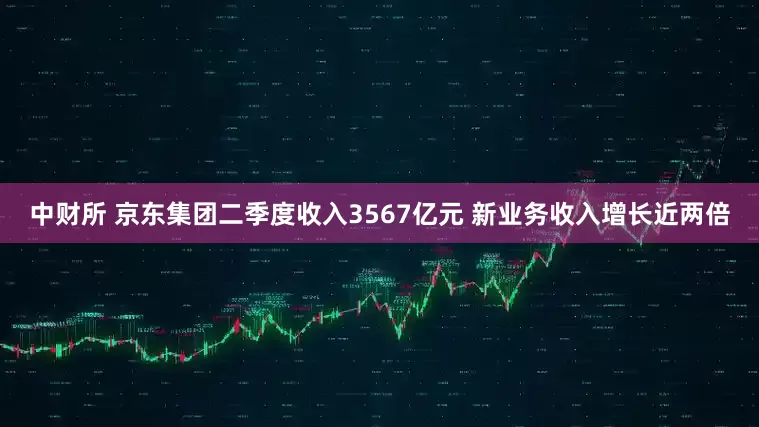 中财所 京东集团二季度收入3567亿元 新业务收入增长近两倍